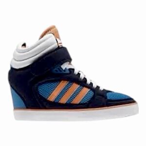 Adidas Amberlight Up Sneaker Wedge Women Size 8.5 Neoprene Shoes